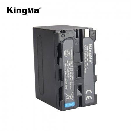 KingMa NP-F970 baterija 6600mAh